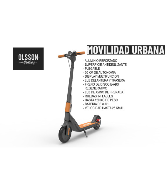 PATINETE OLSSON ELECTRICO STROOT RHINO 500W+