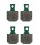PASTILLAS MAGURA 8.S MT5/MT7 4 PISTONES VERDE C/PASADORES