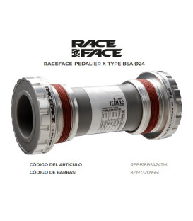 PEDALIER RACE FACE X-TYPE ADAPTER BB30 42MM MTB EJE 24
