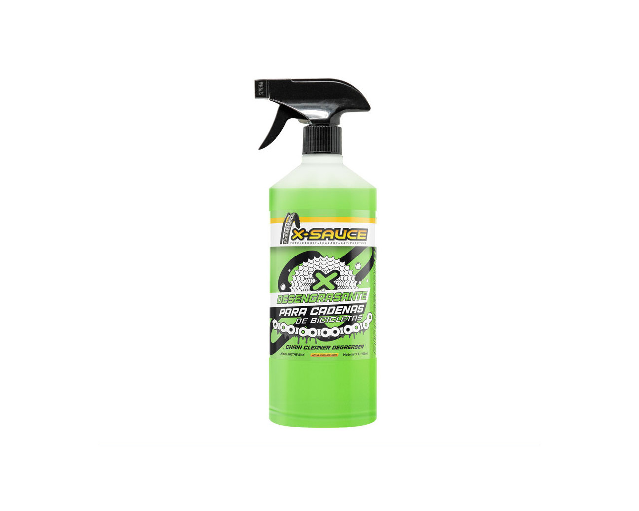 DESENGRASANTE X-SAUCE LIMPIADOR CADENAS FLUOR 900ML