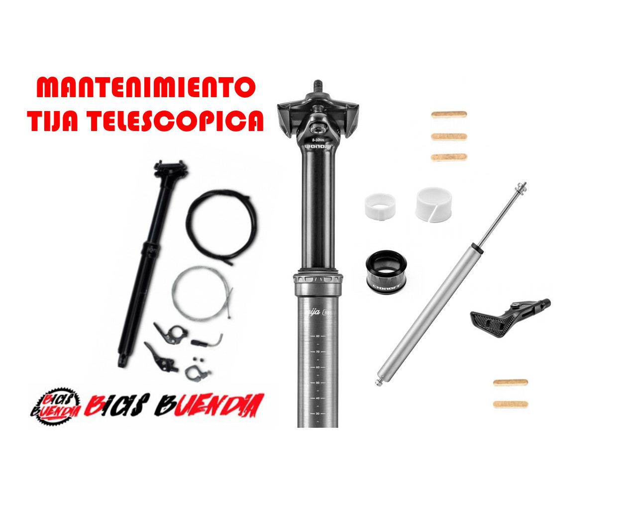 MANTENIMIENTO TIJA TELESCOPICA COMPLETO
