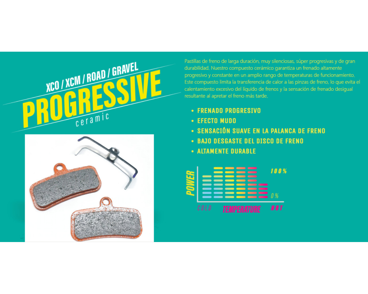 PASTILLAS LESS PROGRESIVE SHIMANO 651 SAINT-ZEE-XT-XTR / TRP