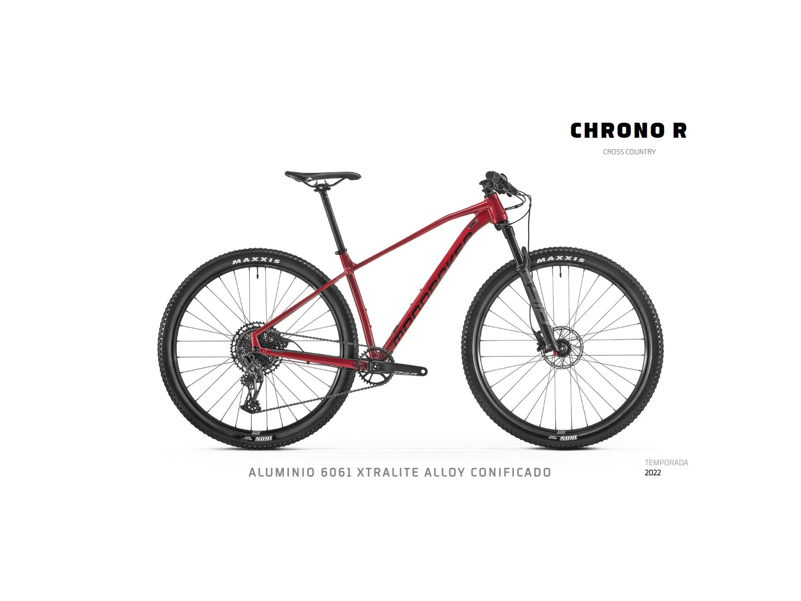 Mondraker Chrono Aluminio MONDRAKER Chrono MTB Grey Black 2023
