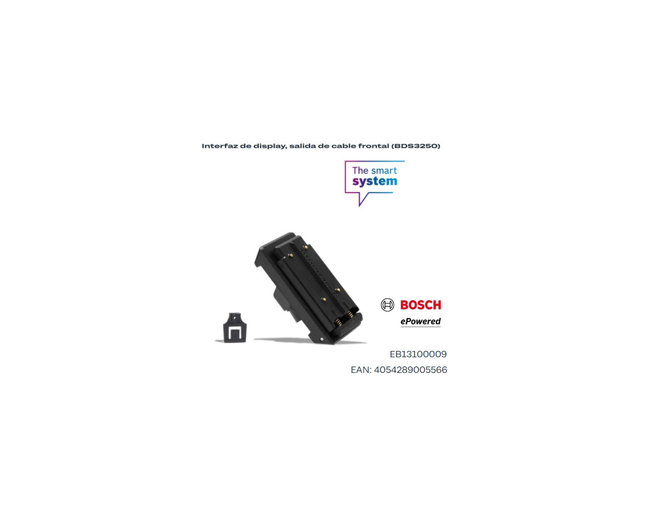 BASE BOSCH PANTALLA KIOX300 SMART SYSTEM (BDS3250) FRONTAL