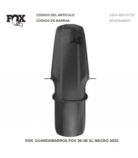GUARDABARROS FOX FOX 36-38 XL NE