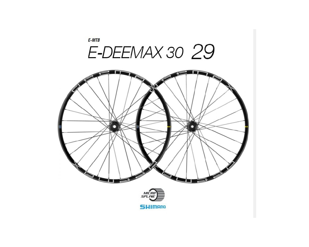 RUEDAS MAVIC E-DEEMAX 30 CL 29 BOOST MS