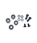 KIT CUBE RODAMIENTOS TRASERO PIVOT BASCULANTE STEREO HYBRID 120/140/160