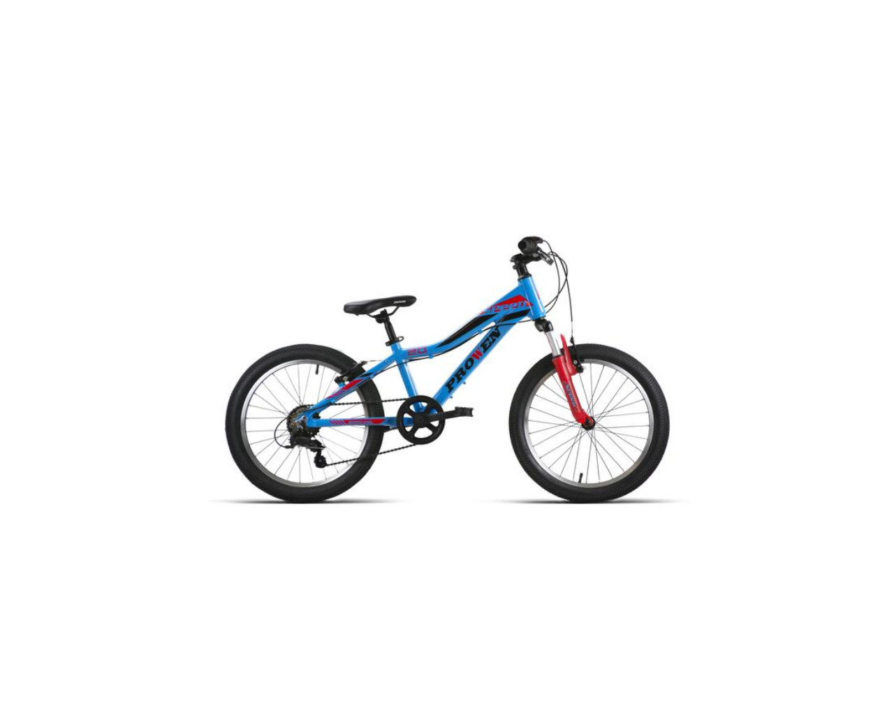 BICI PROWEN 20" ALUMINIO CAMBIO 6V C/SUSPENSION