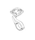 SOPORTE BOSCH PANTALLA INTUVIA 100 MANILLAR 31.8MM
