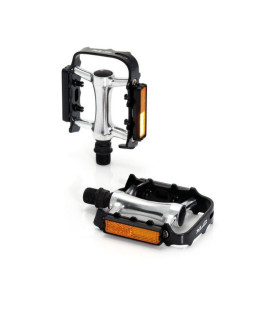 PEDALES XLC PD-M040 ULTRA LIGEROS 99X70 PL/NE