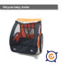REMOLQUIE BICI JOGGER 2 NIÑOS