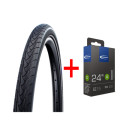 CUBIERTA SCHWALBE MARATHON PLUS 24X1.00 HS440 SILLA RUEDAS