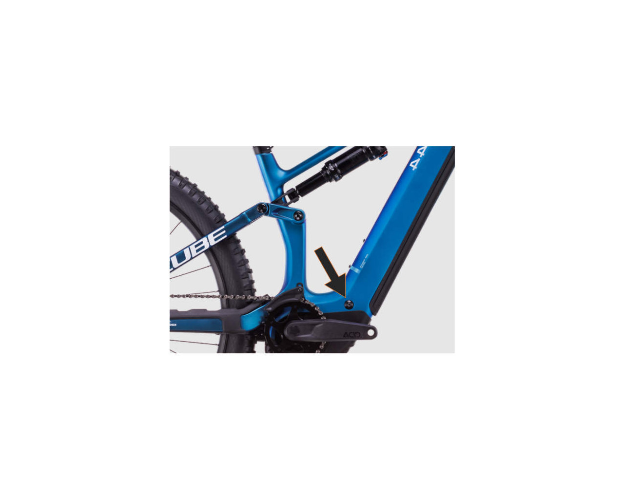 TUERCA CUBE COGIDA MOTOR STEREO HYBRID ONE44