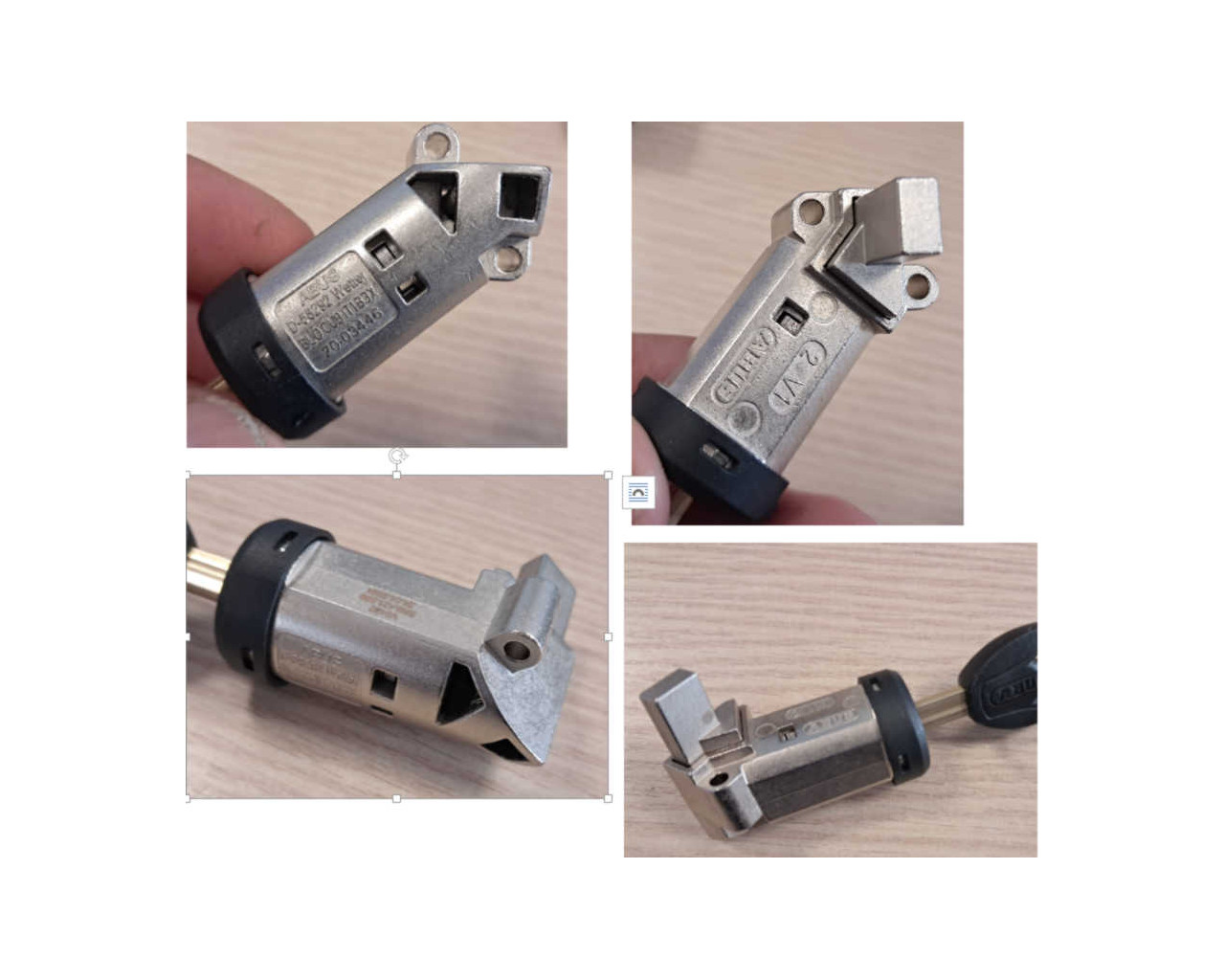 CERRADURA ABUS CUBE HYBRID (3410) 64293